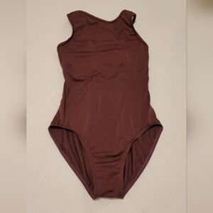 Balera Burgundy Brown Dance Leotard